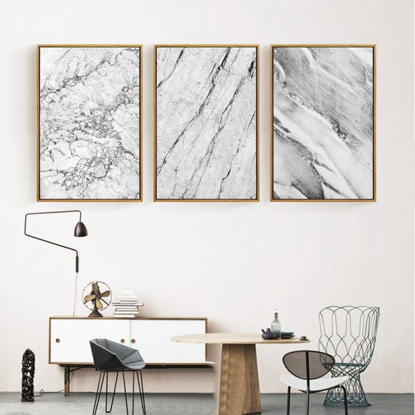 Marble Pattern Canvas Printed Wall Picture
